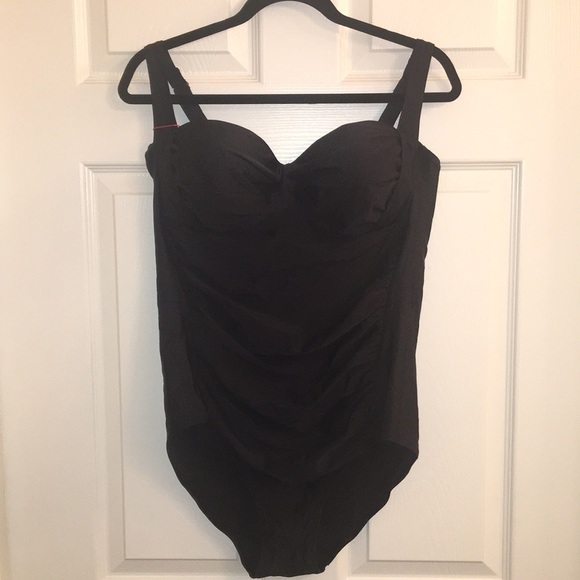 Swim One Piece Swimsuit With Built In Push Up Bra Poshmark